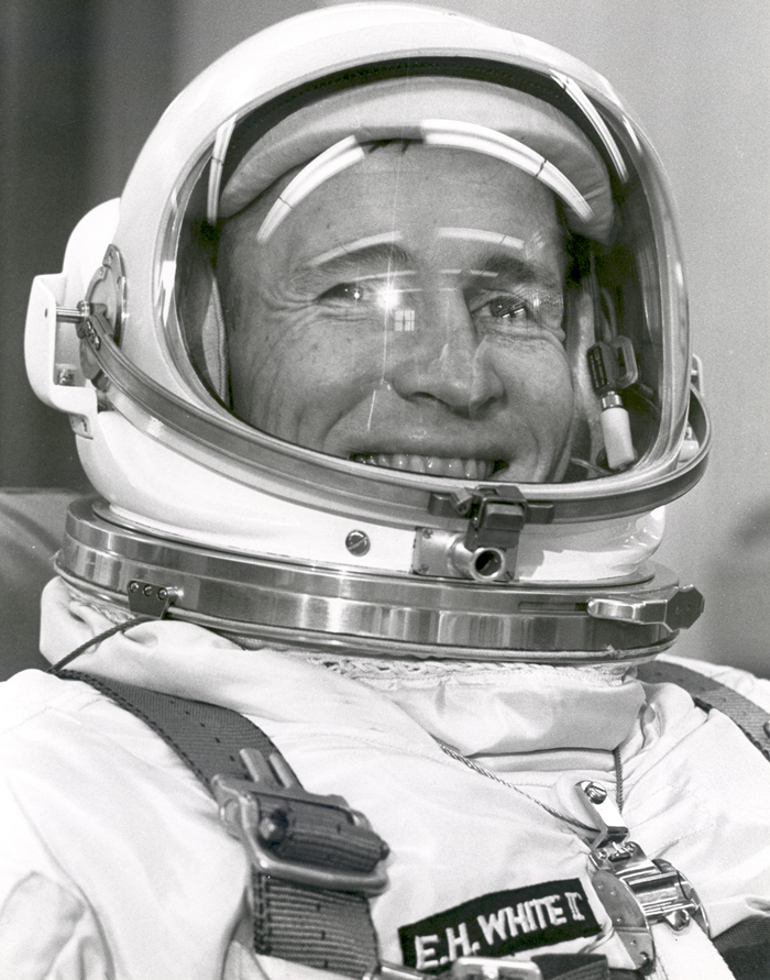 Space History Photo: Astronaut Edward White Ready For Gemini IV Liftoff
